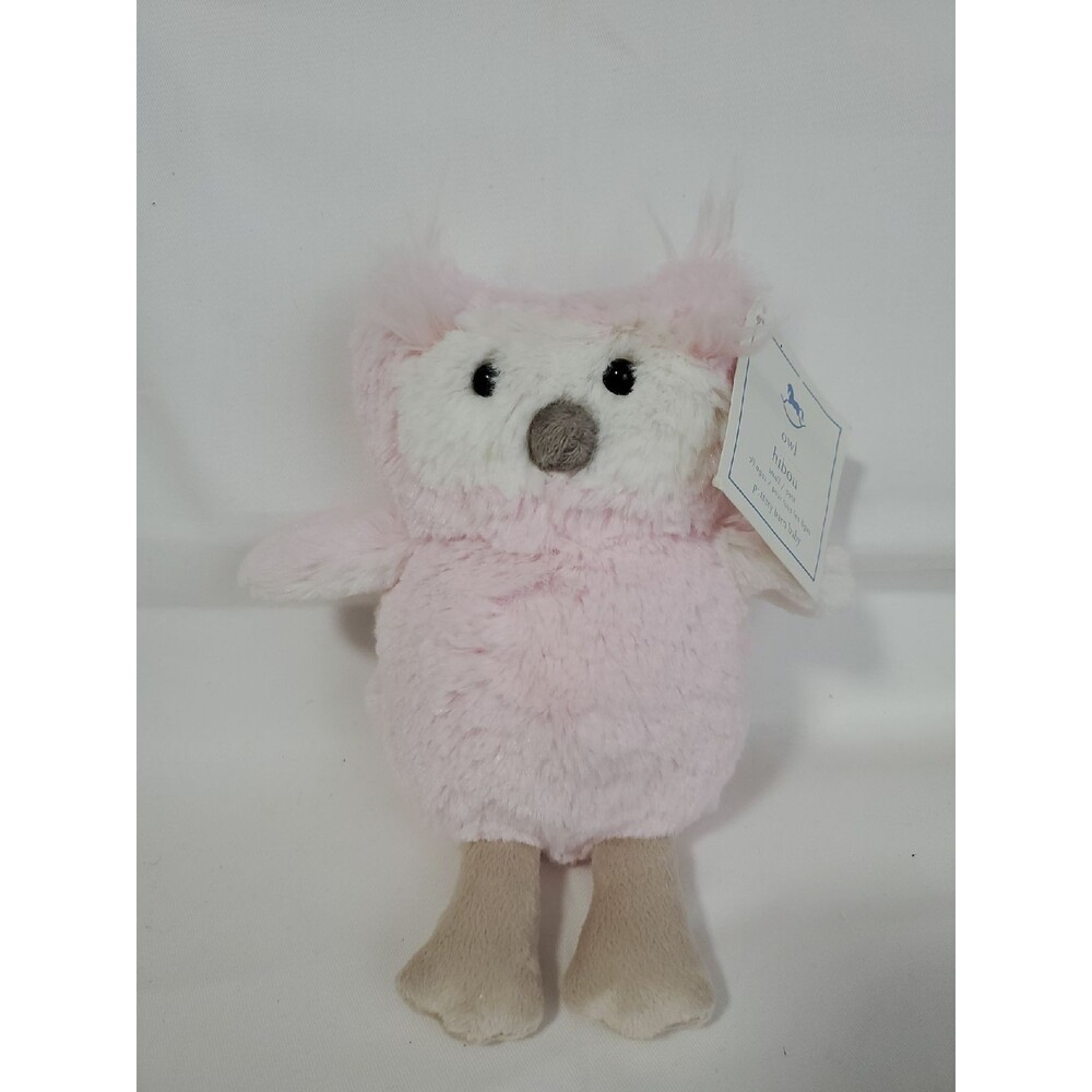 Pottery Barn Baby Owl Pink Small Plush S *
